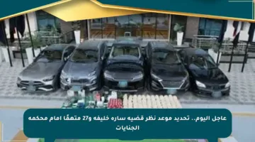 عاجل اليوم.. تحديد موعد نظر قضية سارة خليفة و27 متهمًا أمام محكمة الجنايات